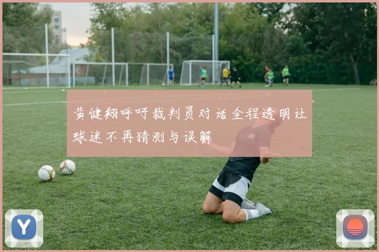 黄健翔呼吁裁判员对话全程透明让球迷不再猜测与误解