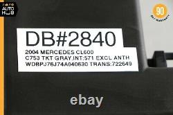 00-06 Mercedes W215 CL600 S500 Vacuum Pump Central Locking Door 2208001148 OEM