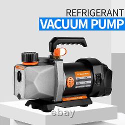 1/2HP 7CFM Refrigerant Vacuum Pump 1/4 Air Inlet Refrigeration For18V Battery