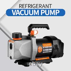 1/2HP 7CFM Refrigerant Vacuum Pump 1/4 Air Inlet Refrigeration For18V Battery