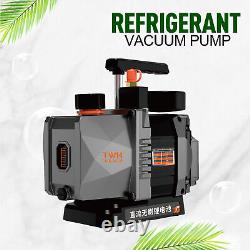 1/2HP 7CFM Refrigerant Vacuum Pump 1/4 Air inlet Refrigeration Air Conditioning