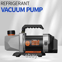 1/4 Air Inlet Refrigeration 1/2HP 2.5CFM Refrigerant Vacuum Pump For 18v Battery