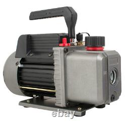 1/4 HP 3.5 CFM Single Stage Air Vacuum Pump & R134a AC Manifold Gauge Hot Sale A