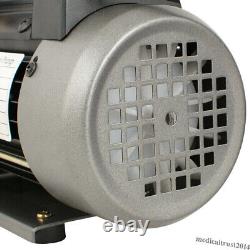 1/4HP 3.5CFM Single Stage Air Vacuum Pump R12 R22 R134a R410a AC Manifold Gauge