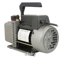 1/4HP 3.5CFM Single Stage Air Vacuum Pump R22 R134a R410a AC Manifold Gauge Set