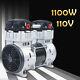 1100w 7cfm Compressor Head Small Air Mute Oilless Vacuum Pump Silent Air Pump Us