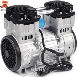 1100W 7CFM Silent Air Pump Compressor Head Small Air Mute Oilless Vacuum Pump