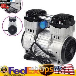 1100W 7CFM Silent Air Pump Compressor Head Small Air Mute Oilless Vacuum Pump