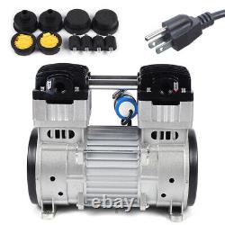 1100W 7CFM Silent Air Pump Compressor Head Small Air Mute Oilless Vacuum Pump