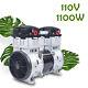 1100w 7cfm Silent Air Pump Compressor Head Small Air Mute Oilless Vacuum Pump