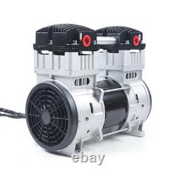 1100W Oilless Diaphragm Vacuum Pump Oil Free Air Compressor Head t Air Pump