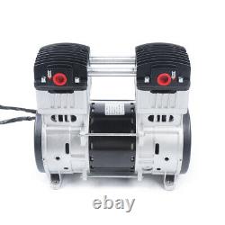 1100W Oilless Diaphragm Vacuum Pump Oil Free Air Compressor Head t Air Pump