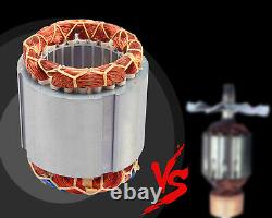 110V/220V Rotary Vane Deep Vacuum Pump AC Air Tool Refrigeration Gauges VALVES