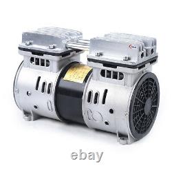 110V 550W Oilfree Micro Air Diaphragm Pump Electric Motor Vacuum Pump Quiet