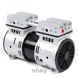 110V 550W Oilless Vacuum Pump 8bar Oil-Free Micro Air Diaphragm Pump Low Noise