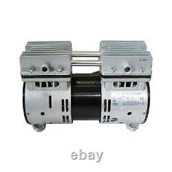 110V 550W oilless vacuum pump 1X oil-free micro air diaphragm pump