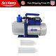 110v 9.6 Cfm 1 Hp Dual-stage Rotary Vane Hvac Air Vacuum Pump For R12 R22 R134a