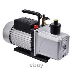 12 CFM Vacuum Pump Air Conditioning Vacuum Pump 1 Stage Rotary Vane HVAC