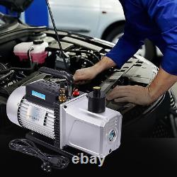 12 CFM Vacuum Pump Air Conditioning Vacuum Pump 1 Stage Rotary Vane HVAC