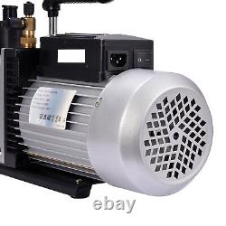 12 CFM Vacuum Pump Air Conditioning Vacuum Pump 1 Stage Rotary Vane HVAC