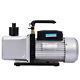 12 Cfm Vacuum Pump Single Stage Rotary Vane 1hp Hvac Ac Air Tool