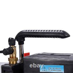 12 CFM Vacuum Pump Single Stage Rotary Vane 1HP HVAC AC Air Tool