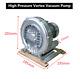 120w High Pressure Vortex Fan Vacuum Pump Industrial Dry Air Blower Fan 220v 1ph