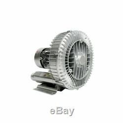 120W Industrial High Pressure Vortex Vacuum Pump Dry Air Blower Fan 2860r/min