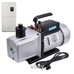 12CFM 1 Stages Refrigerant Vacuum Pump Deep HVAC Dual Stage AC Conditioning