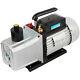 12cfm 1hp 2 Stage Rotary Vane Deep Vacuum Pump Hvac Air Conditioner Fieldpiece