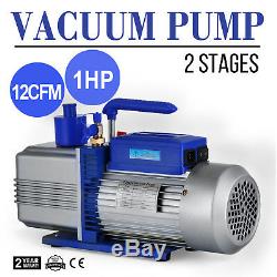 12CFM 2 Stages 1HP Refrigerant Vacuum Pump Air Condition 110V/50HZ Refrigeration