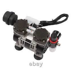 1450r/min Industrial Oil Free Pump Lab Oilless Vacuum Pump withAir Filter+Silencer