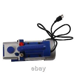 180W 1/4 HP Air Vacuum Pump HVAC R134a R410a A/C Manifold Gauge Set 110V 3CFM