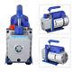 2.5cfm 1/4hp Hvac Ac Rotary Vane Deep Vacuum Pump Single Stage Air Refrigerant