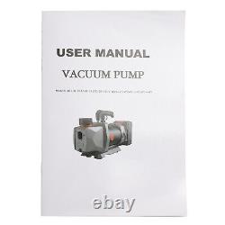 2.5CFM Single-Stage Vacuum Pump 20V WithLithium Battery For Air Conditioner