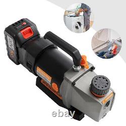 2.5CFM Vacuum Pump Single-Stage&Lithium Battery for Air Conditioning Refrigerant