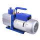 2-stage 12cfm Rotary Vane Vacuum Pump 1hp 110v For Refrigerator Air Condition