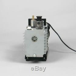 2-stage Rotary vane Air Vacuum Pump, 5 CFM (2.4L/s), 1/2HP 110V/220V