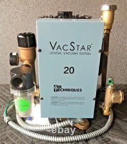 2016 Air Techniques VacStar 20 VS20 Dental 1HP Wet-Ring Suction Vacuum Pump Vac