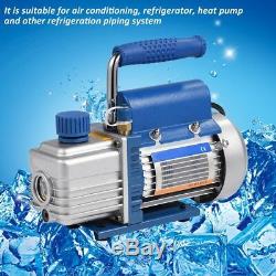 220V 150W Vacuum Pump Air Conditioning Refrigerator Gauge Single-Stage Rotary