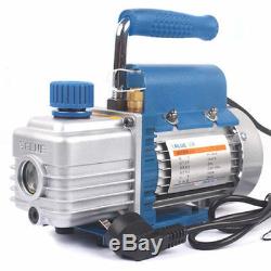 220V 3.6 m3/h 2Pa Rotary Vane Air Vacuum Pump Tool for Film Laminating Machine