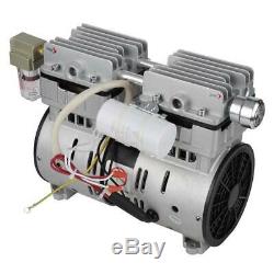 220V Oilless Piston Vacuum Pump 600W 680mmHg/-90.6kpa 120L/min Air Pump