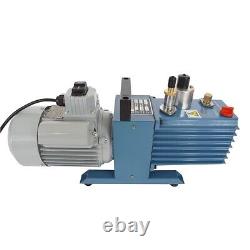 220V Rotary Type Vacuum Pump Double Stage Rotary Small Electric Air Pump