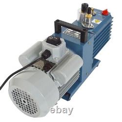 220V Rotary Type Vacuum Pump Double Stage Rotary Small Electric Air Pump