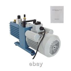 220V Rotary Type Vacuum Pump Double Stage Rotary Small Electric Air Pump