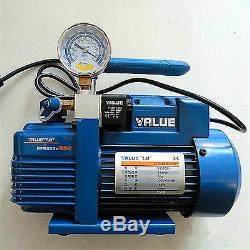 220V, Single-Stage Vacuum Air Pump for vacuum suction filtration, Withpressure Gauge