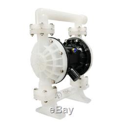26.4GPM Air-Operated Double Diaphragm Pump 1'' Inlet & Outlet 100psi Santoprene