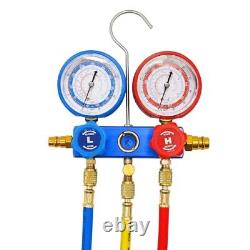 3.5CFM 1/4HP Air Vacuum Pump HVAC Refrigeration AC Manifold Gauge Set R410a R12