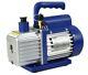 3.5cfm 1/4hp Air Vacuum Pump Hvac Refrigeration Ac Manifold Gauge Set R134a Kit