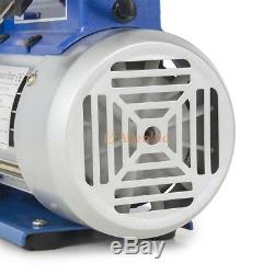 3 CFM 1/4HP Air Vacuum Pump HVAC Refrigeration AC Manifold Gauge R22 R134a Kit